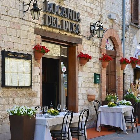 Locanda Del Duca Gubbio Esterno foto