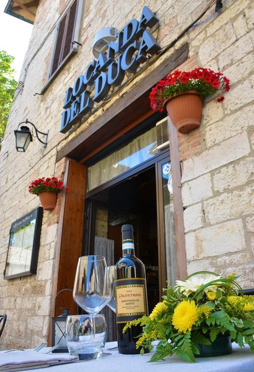 Locanda Del Duca Gubbio Esterno foto