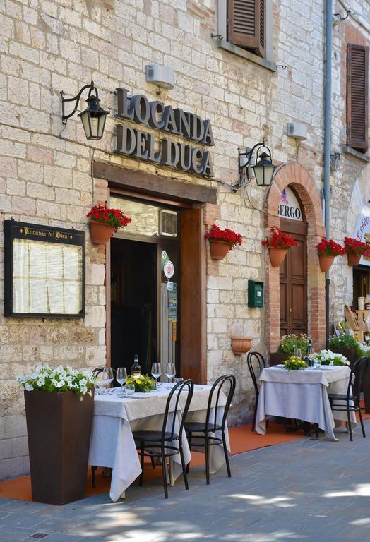 Locanda Del Duca Gubbio Esterno foto