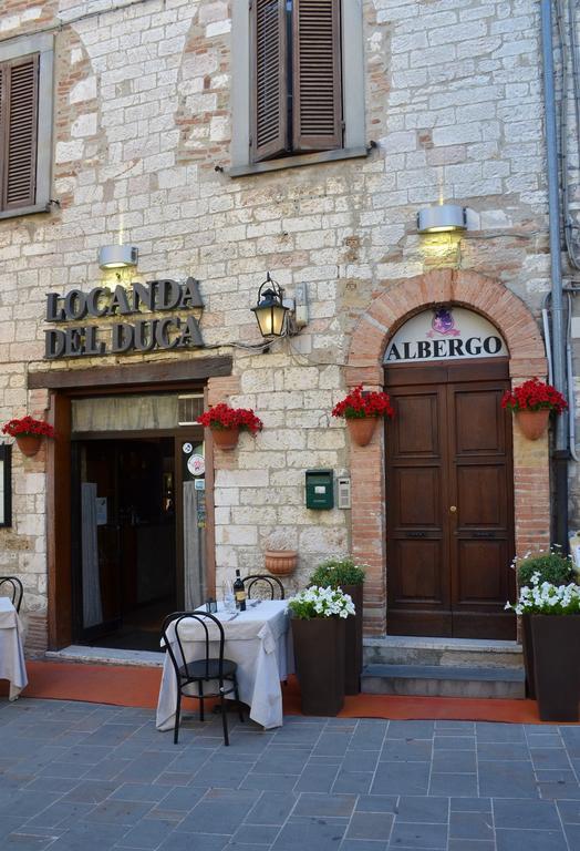 Locanda Del Duca Gubbio Esterno foto
