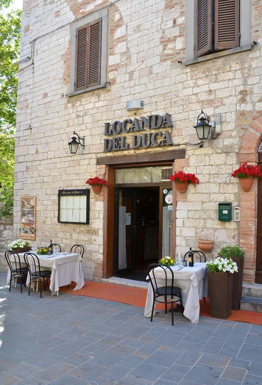 Locanda Del Duca Gubbio Esterno foto
